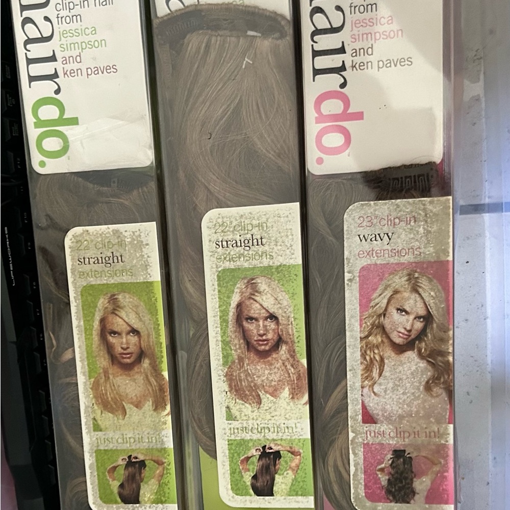 Jessica Simpson Brown Wavy Hair Extensions